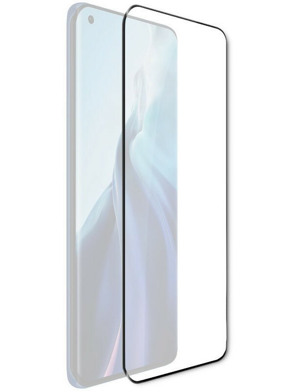 Стекло защитное Xiaomi 11T/ 11T Pro (2021) Full Screen tempered glass FULL GLUE черный