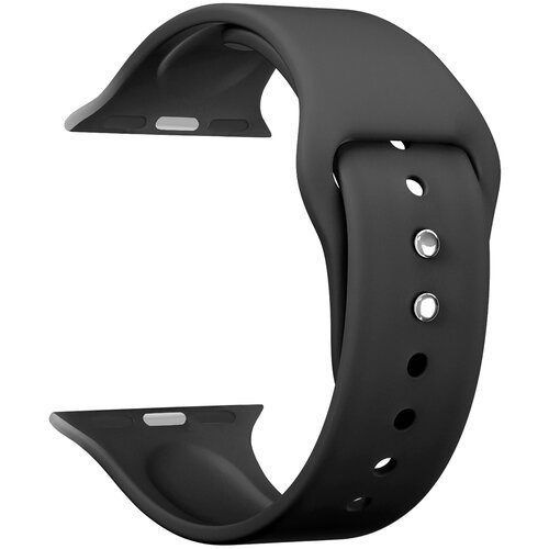 Lyambda Силиконовый ремешок Altair для Apple Watch 38/40/41 mm, black
