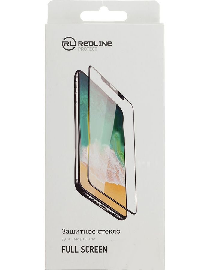 Защитное стекло Redline черный для Apple iPhone XR/11 (УТ000016086)
