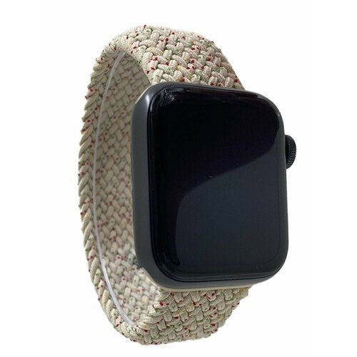 Нейлоновый ремешок для Apple Watch 1-9 / SE / ULTRA (42/44/45/49 мм), без застежки, лунный, размер L