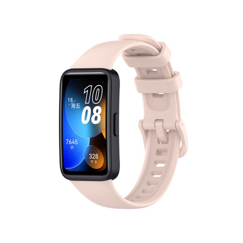 Ремешок для часов Huawei Band 8 силиконовый браслет Розовый
