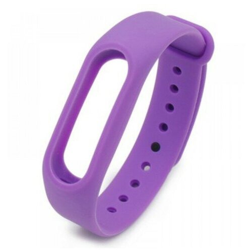 Силиконовый браслет для Xiaomi Mi Band 2, фиолетовый
