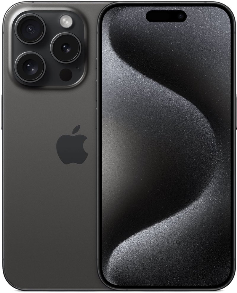 iPhone 15 Pro 256GB MTQ83ZA/A Black Titanium (Nano+Nano)