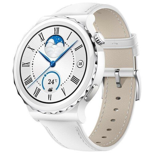 Умные часы GT 3 PRO FRIGGA-B19 WHITE LEATH. HUAWEI