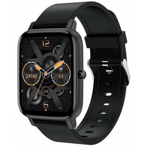 Смарт-часы Digma Smartline E5 1.69' TFT корп. черный рем. черный (E5B)