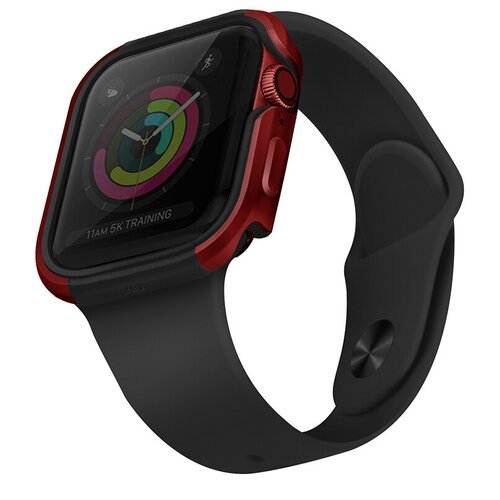 Uniq для Apple Watch 4/5/6/SE 40 mm чехол Valencia aluminium Red