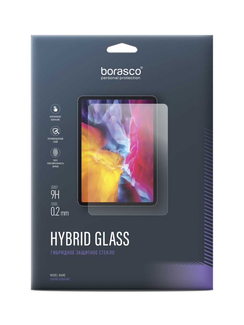 Защитное стекло BoraSCO Hybrid Glass для Apple iPad mini 6 (2021)