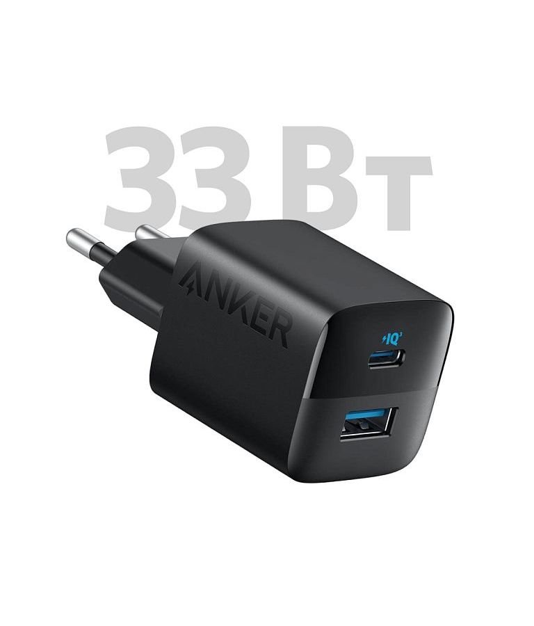 Сетевое зарядное устройство ANKER Anker 323 33W A2331 Black/черный