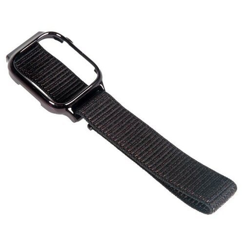Нейлоновый ремешок для Apple Watch IV 44мм, черный