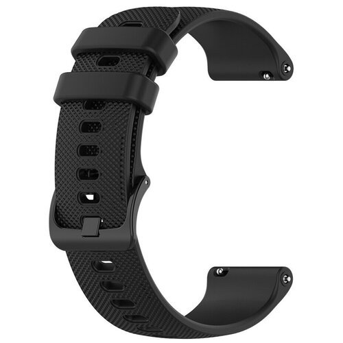 Силиконовый ремешок Grand Price для Huawei Watch 3 / 3 Pro / Samsung Amazfit Watch Etc, черный, 22 мм
