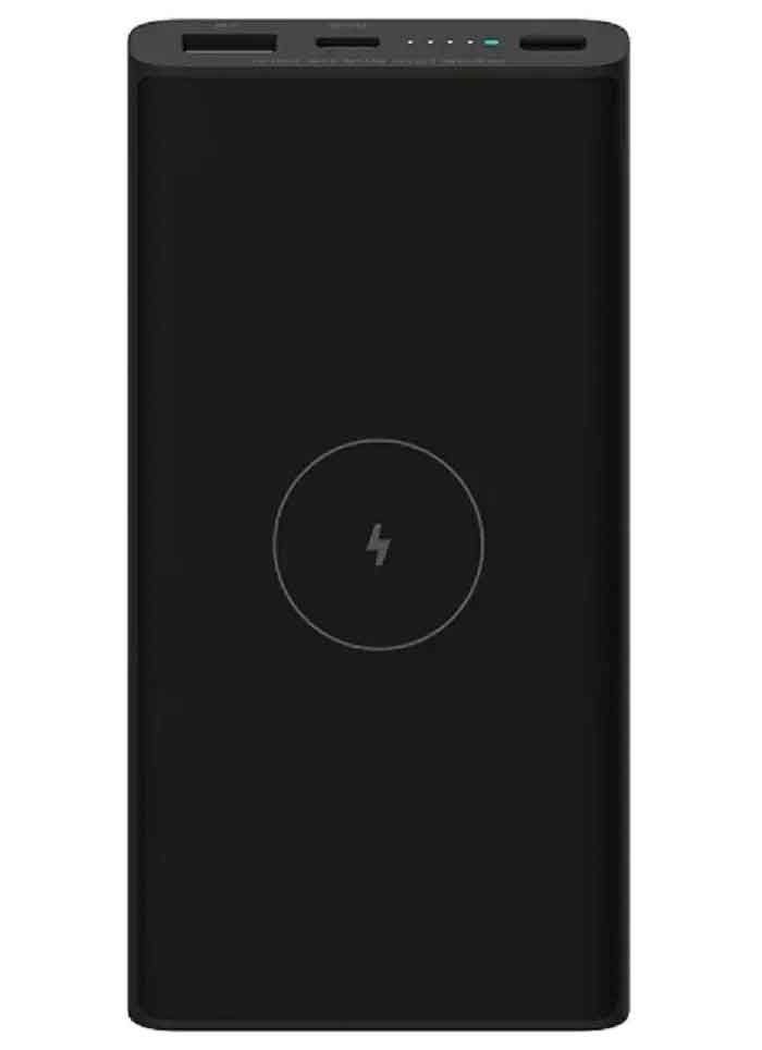 Внешний аккумулятор Xiaomi 10W Wireless Power Bank 10000 mAh, черный (BHR5460GL)