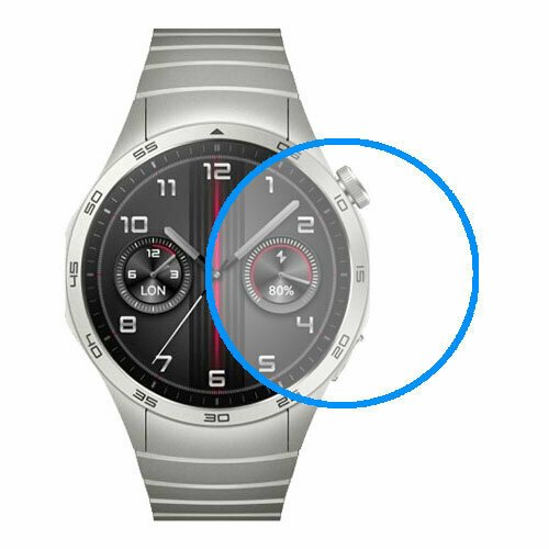 Huawei Watch GT 4 - 46 MM защитный экран из нано стекла 9H одна штука скрин Мобайл