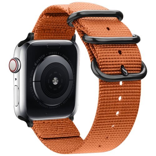 Ремешок текстильный TFN для часов Apple Watch 38/40/41 mm series 1-7/размер S/M/orange/оранжевый