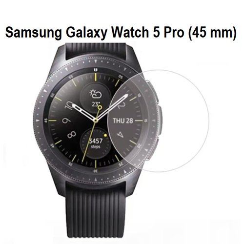 Защитное стекло MyPads Tape для умных смарт-часов Samsung Galaxy Watch 5 Pro (45 mm)