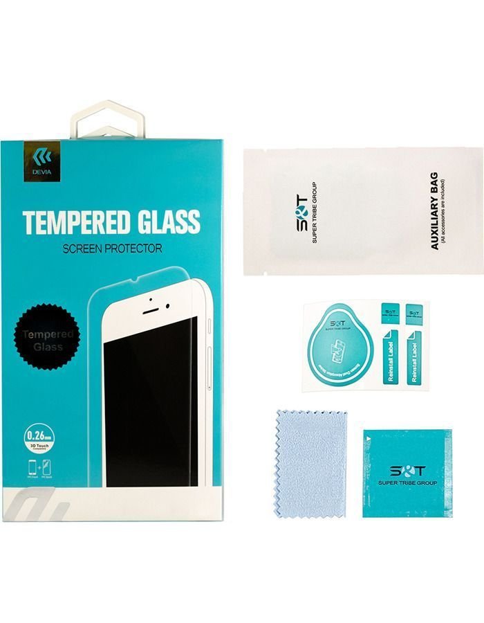 Защитное стекло Devia Van Entire View Full Tempered Glass для iPhone 11 Pro Max - Black