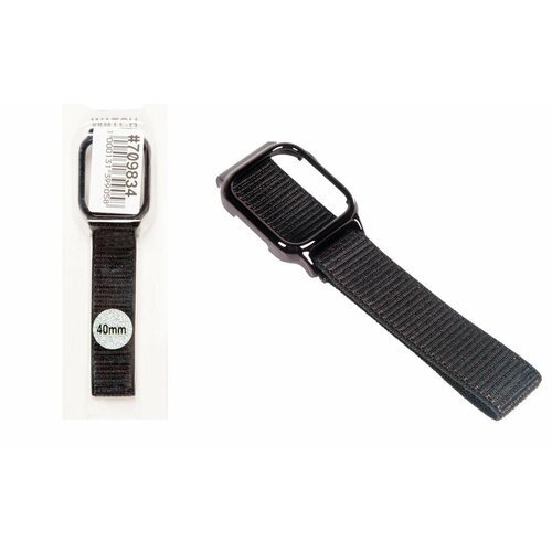 Watch IV Нейлоновый ремешок для Apple Watch IV 40мм, черный