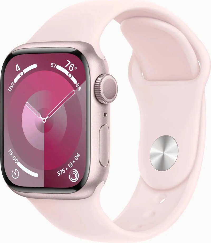 Умные часы Apple Watch Series 9 41mm Pink S/M (MR933LL/A)