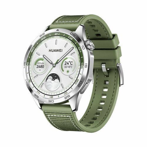 Умные часы Huawei WATCH GT4 46MM, зеленый