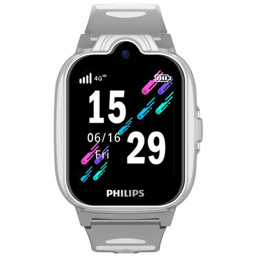 Детские часы Philips W6610, темно-серый