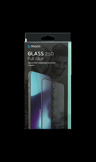Защитное стекло Deppa для Xiaomi Redmi 11 Lite 5G NE 2.5D Full Glue (черная рамка)