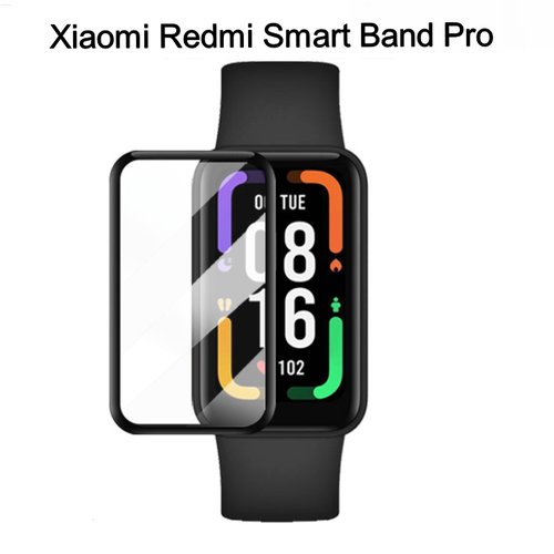 3D Защитная пленка MyPads Tape для умных смарт-часов Xiaomi Redmi Smart Band Pro глянцевая
