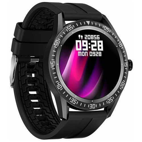Смарт-часы Digma Smartline F3, 1.28', черный / черный [f3b]