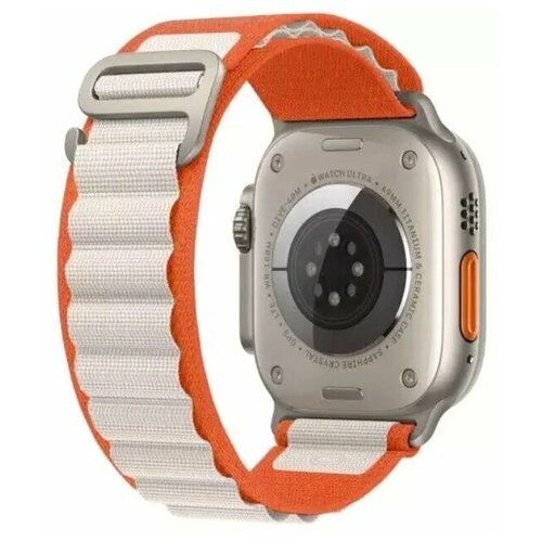 Ремешок для Smart Watch Ultra SE Series 8 7 6 5 4 3 2 1 42mm 44mm 45mm 49mm тканевый браслет Мужской и Женский