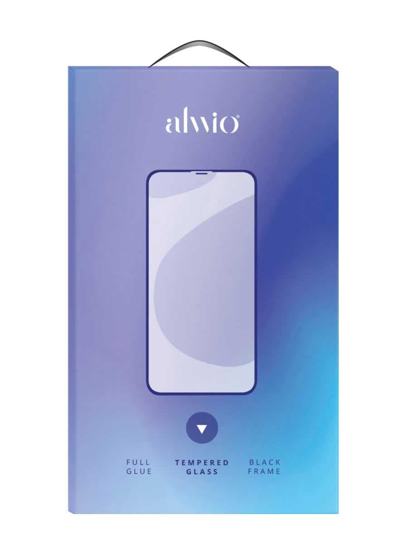 Защитное стекло Alwio Full Glue Premium для Apple iPhone 13 (6.1')