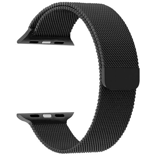 Lyambda Ремешок из нержавеющей стали Capella для Apple Watch 42/44/45/49 mm, black